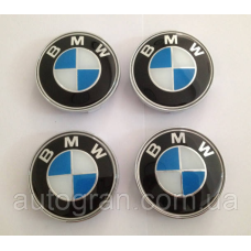 Заглушки ковпачки литих дисків BMW 68мм