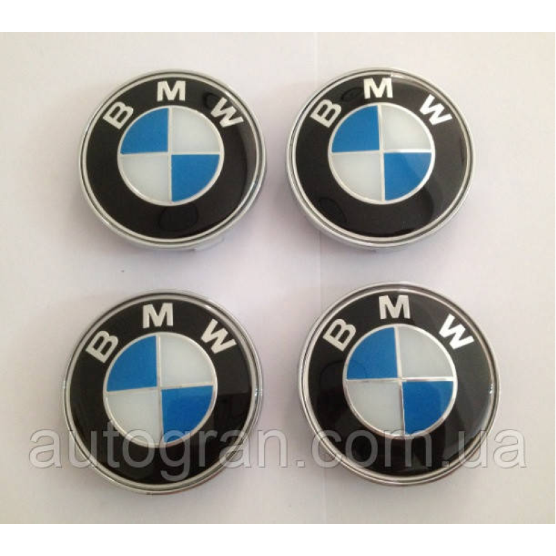 Заглушки ковпачки литих дисків BMW 68мм