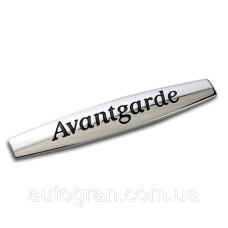 Емблеми 2 шт. на крила Mercedes Avantgarde хром