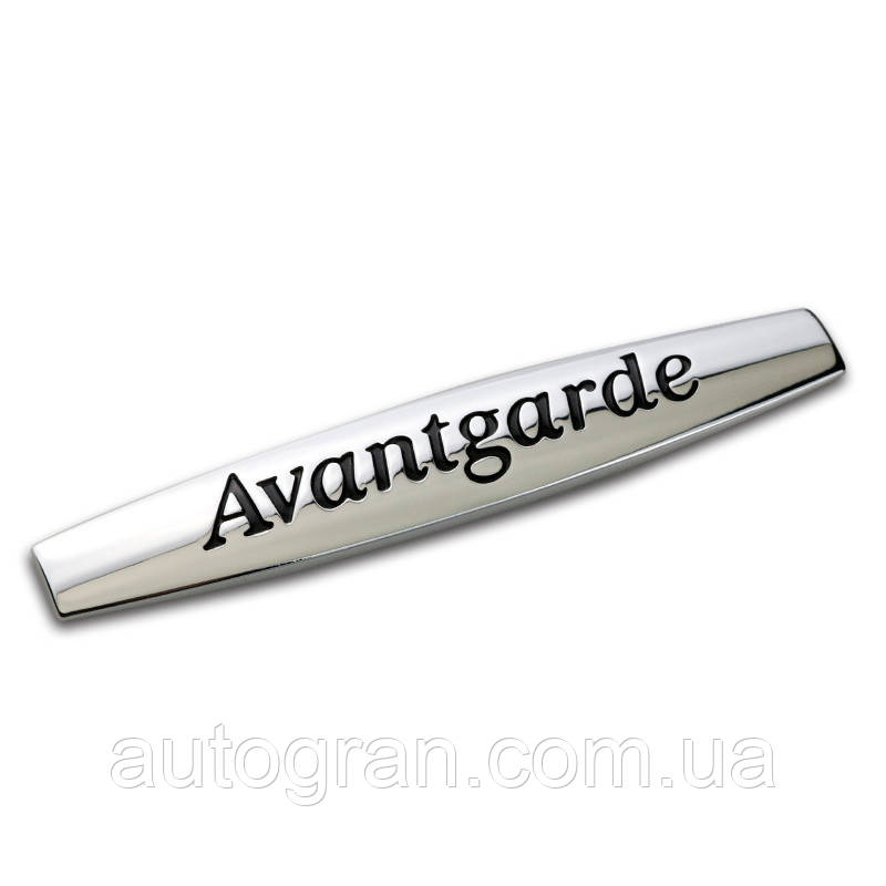 Емблеми 2 шт. на крила Mercedes Avantgarde хром