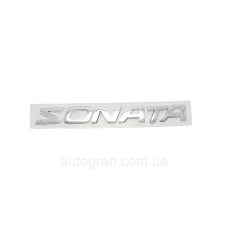 Емблема напис багажника Hyundai Sonata