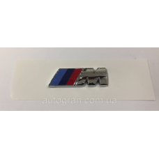 Емблема кузова та на крила BMW M-power хром