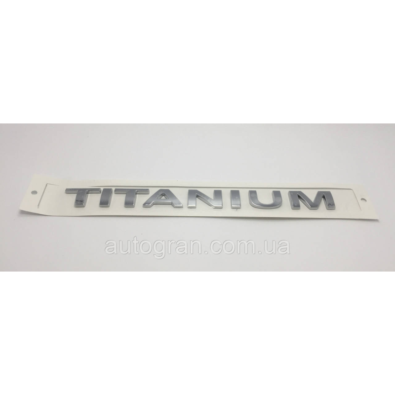 Емблема напис багажника Ford Titanium