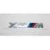 Емблема кузова BMW X6M хром