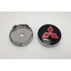 Ковпачки заглушки легкосплавних дисків Mitsubishi 60 мм