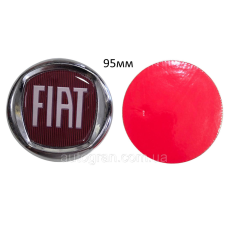 Емблема решітки радіатора та кузова Fiat 9,5 см