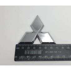 Емблема багажника Mitsubishi 7 см плоский