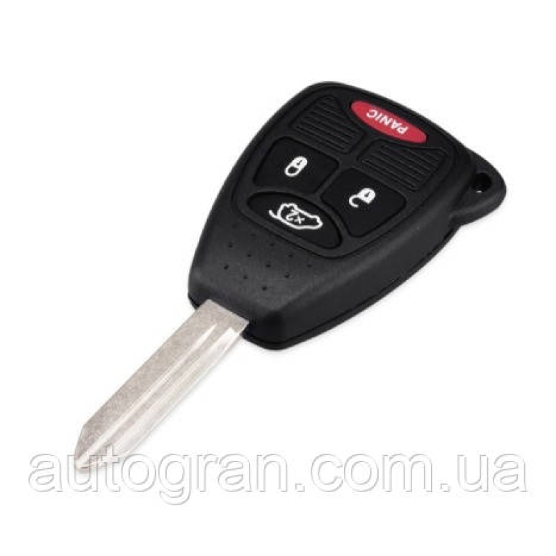 Корпус ключа Chrysler 3+1 кнопки Корпус ключа Chrysler 3+1 кнопки