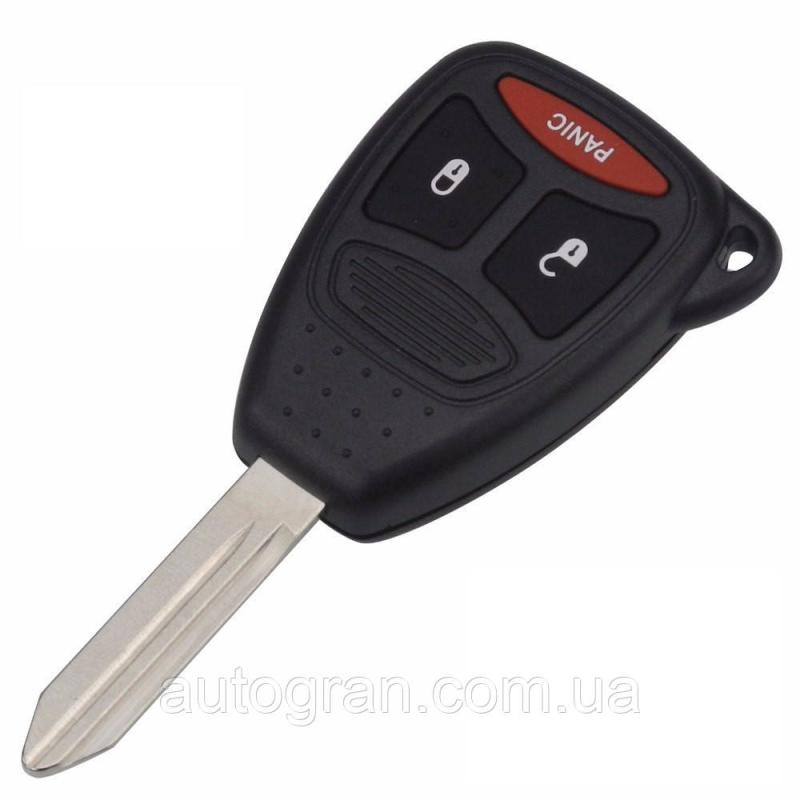 Корпус ключа Chrysler 2+panic кнопки тип1
