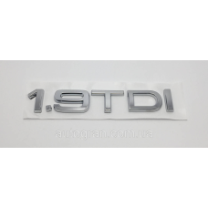 Емблема напис багажника Audi 1.9TDI
