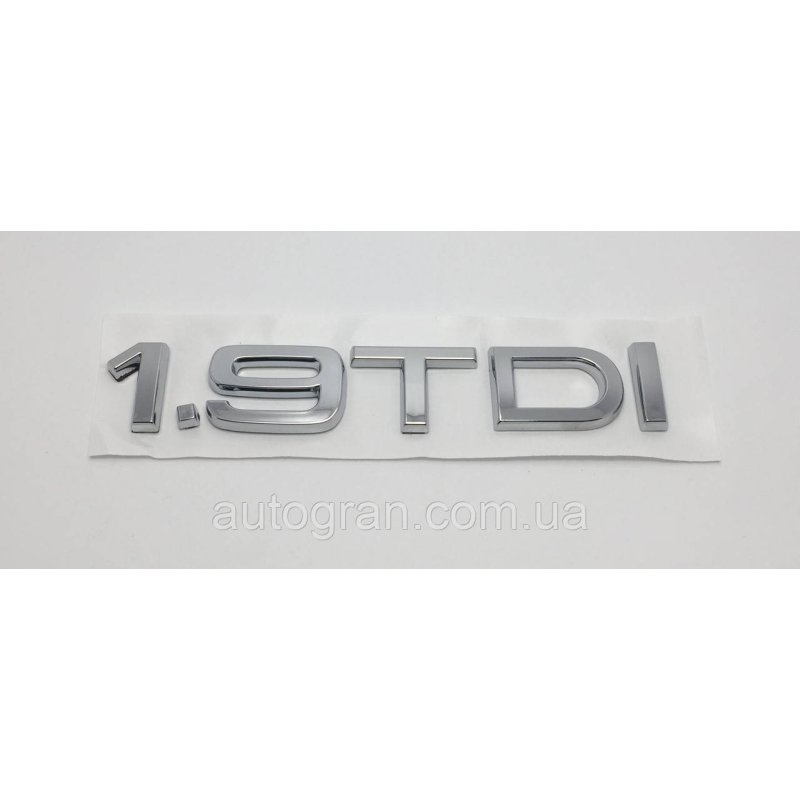 Емблема напис багажника Audi 1.9TDI Емблема напис багажника Audi 1.9TDI