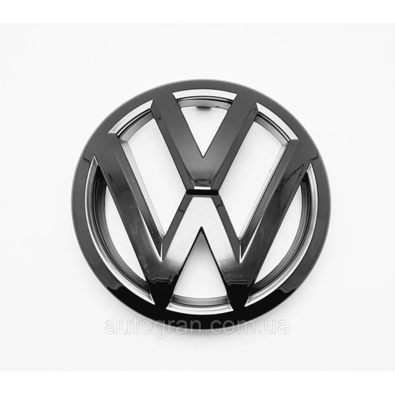 Емблема решітки радіатора VW Volkswagen Passat B7 Caddy 2009- 1t0853601e чорна