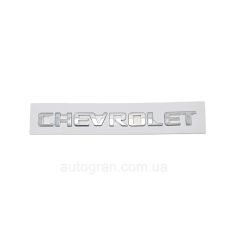 Емблема напис багажника Chevrolet