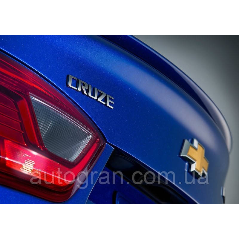 Емблема напис багажника Chevrolet Cruze