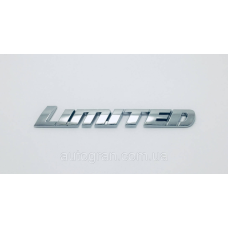 Емблема напис багажника Limited 18.5x2.5см