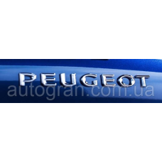 Емблема напис багажника Peugeot