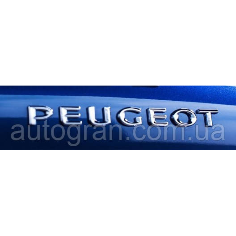 Емблема напис багажника Peugeot Емблема напис багажника Peugeot