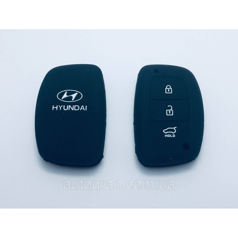 Силіконовий чохол на смарт-ключ Hyundai 3 кнопки