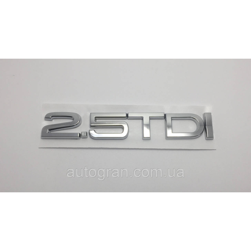Емблема напис багажника Audi 2.5TDI Емблема напис багажника Audi 2.5TDI