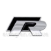Емблема кузова VW Volkswagen R-line Rline чорна