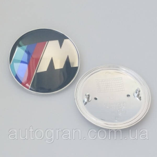 Емблема капота та багажника BMW M-power 82 mm