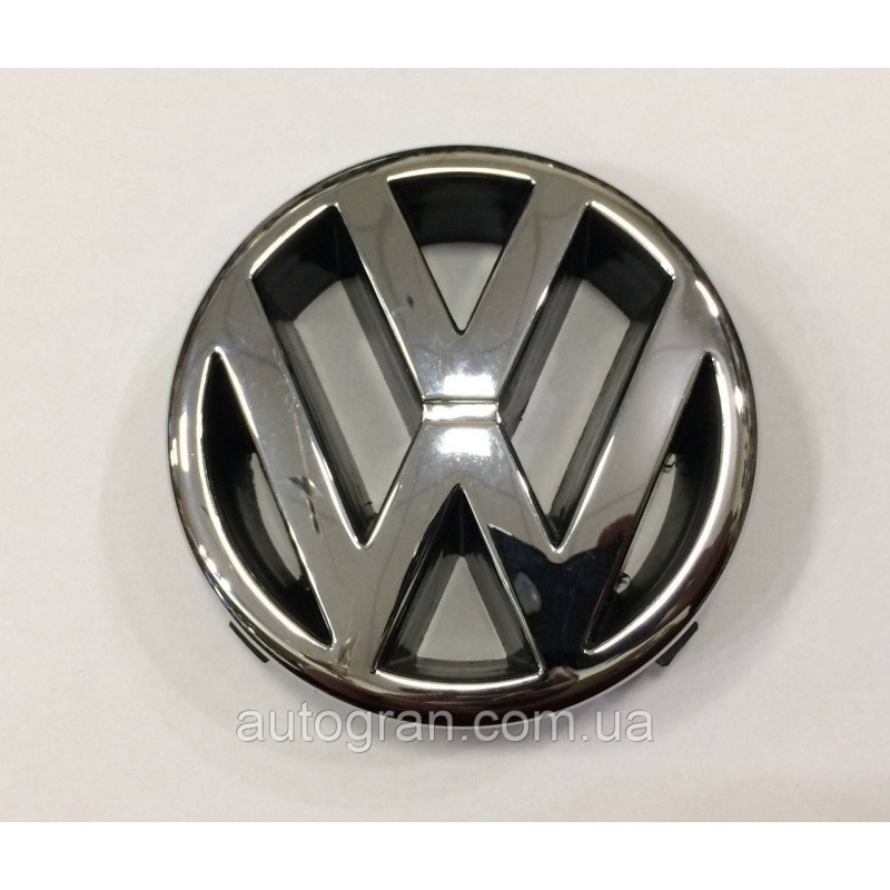 Емблема решітки радіатора Volkswagen VW Transporter T4 Caravelle коса морда 3B0853601