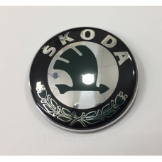 Емблема Skoda 80мм