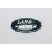 Емблема решітки радіатора та багажника Land Rover чорна Емблема решітки радіатора та багажника Land Rover чорна