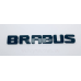 Емблема напис багажника Mercedes BRABUS чорний Емблема напис багажника Mercedes BRABUS чорний
