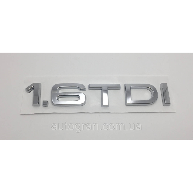 Емблема наджисник багажника Audi 1.6TDI Емблема наджисник багажника Audi 1.6TDI
