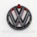 Емблема решітки радіатора VW Volkswagen Jetta 2011-2015 5C6853601ULM чорно-червона