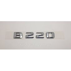 Емблема напис багажника Mercedes B220