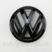 Комплект емблем решітки та багажника Volkswagen Jetta 2011-2015 чорні глянсові