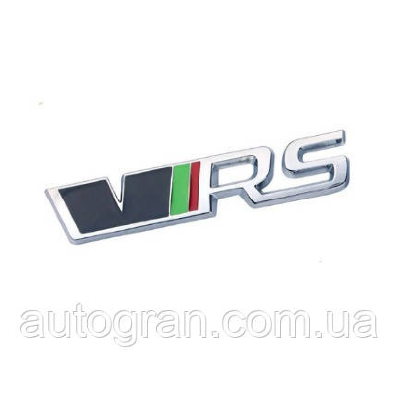 Емблема напис багажника Skoda VRS новий тип