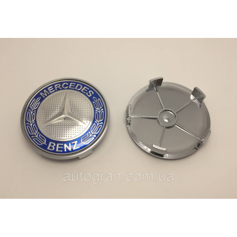 Заглушки ковпачки литих дисків Mercedes 68 мм