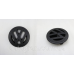 Емблема решітки радіатора VW Volkswagen Passat B6, Jetta 2006-2011 1K5853600 чорна матова