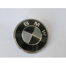 Емблема багажника BMW Carbon 74 mm