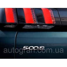 Емблема напис багажника Peugeot 5008