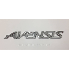 Емблема напис багажника Toyota Avensis