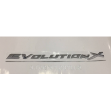 Емблема напис багажника EvolutionX