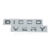 Емблема напис капота Land Rover Discovery графітова