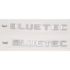 Емблема напис багажника Mercedes Bluetec