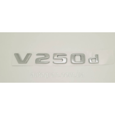 Емблема напис багажника Mercedes Vito v250d