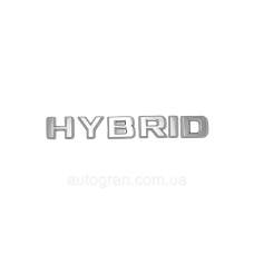 Емблема напис багажника Mercedes Hybrid