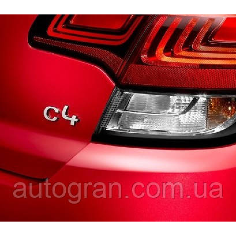 Емблема напис багажника Citroen C4