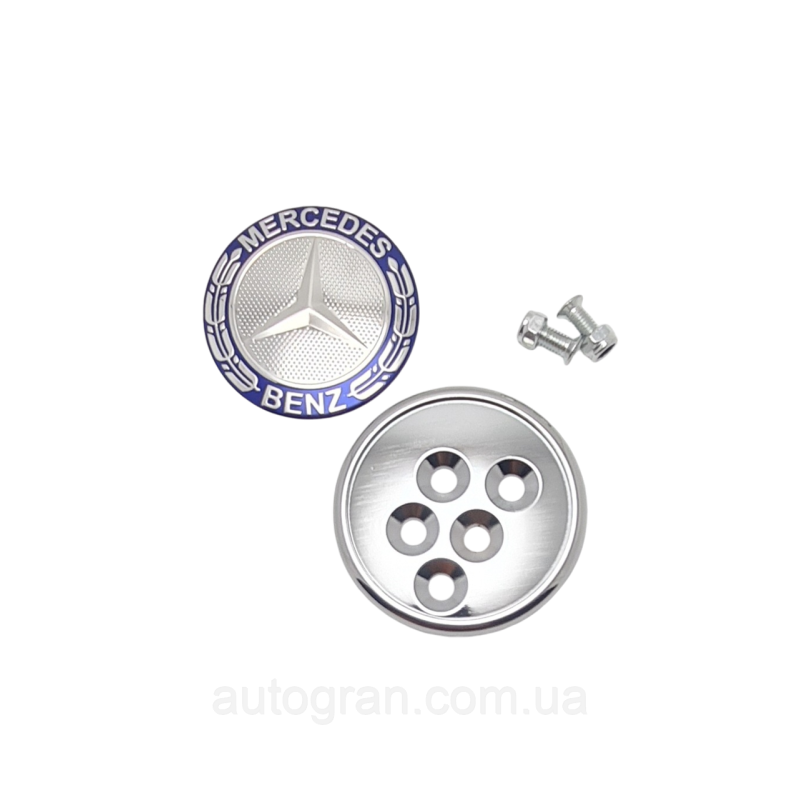 Емблема багажника Mercedes замість штатного знака Емблема багажника Mercedes замість штатного знака