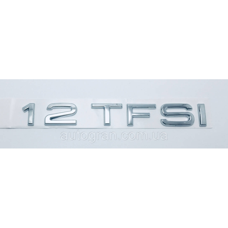 Емблема напис багажника Audi 12 TFSI Емблема напис багажника Audi 12 TFSI
