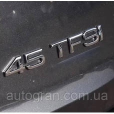 Емблема напис багажника Audi 45TFSI