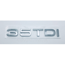 Емблема напис багажника Audi 35TDI