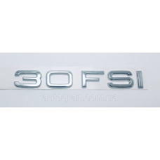 Емблема багажника Audi 30FSI